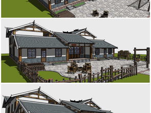 新中式度假別墅 四合院韻味與現(xiàn)代設計的完美融合