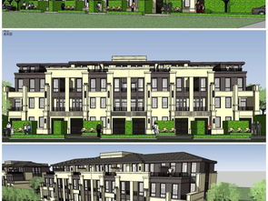 精品歐式風格多層住宅別墅 從SU模型到景觀庭院的完整設計解析