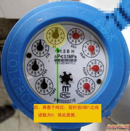 旋翼濕式水表讀數方法詳解